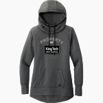 King Tech High School Online Apparel Store <span class="pdp-name-mascot">King Tech High School</span> New Era Women's Tri-Blend Fleece Pullover Hoodie Front Thumbnail