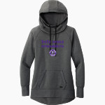 Holy Cross Crusaders <span class="pdp-name-mascot">Holy Cross School Crusaders</span> New Era Women's Tri-Blend Fleece Pullover Hoodie Front Thumbnail