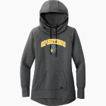HOMESTEAD HIGH SCHOOL SPARTANS <span class="pdp-name-mascot">HOMESTEAD SPARTANS</span> New Era Women's Tri-Blend Fleece Pullover Hoodie Front Thumbnail
