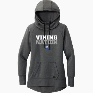New Era Women's Tri-Blend Fleece Pullover Hoodie