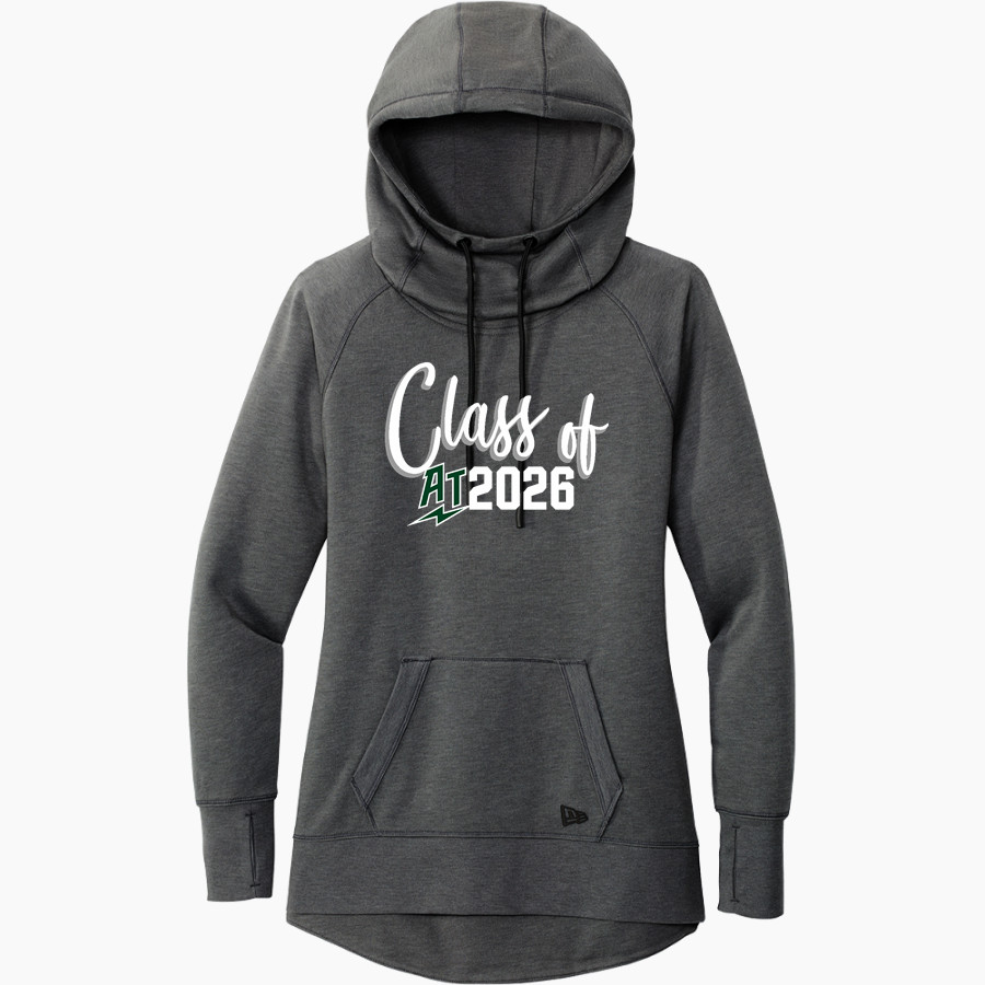 Arsenal Tech Titans New Era Women's Tri-Blend Fleece Pullover Hoodie