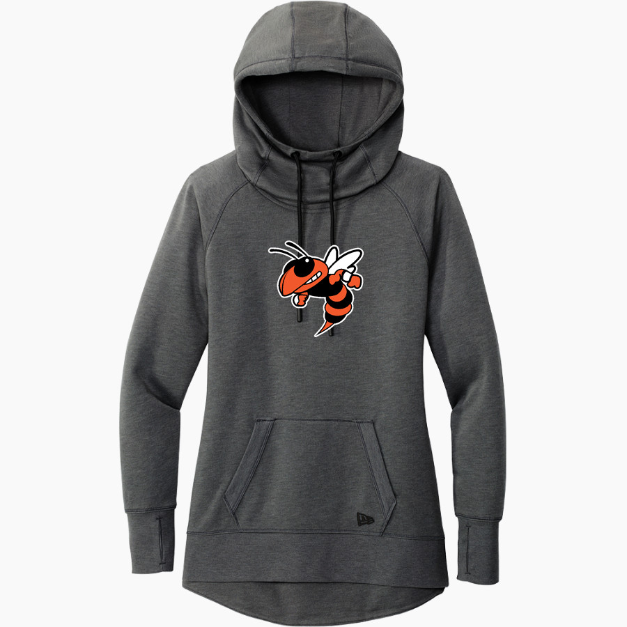 Giltner Hornets <span class="pdp-name-mascot">Giltner Hornets</span> New Era Women's Tri-Blend Fleece Pullover Hoodie