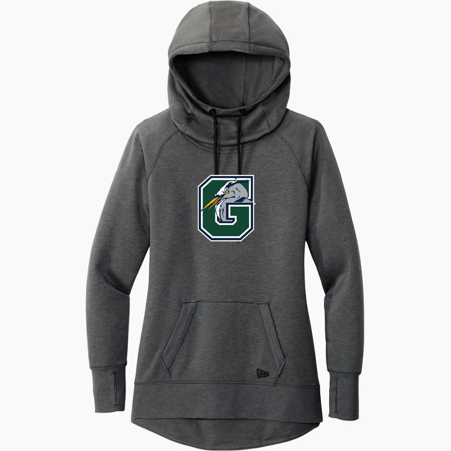 Gunston Herons <span class="pdp-name-mascot">Gunston Herons</span> New Era Women's Tri-Blend Fleece Pullover Hoodie