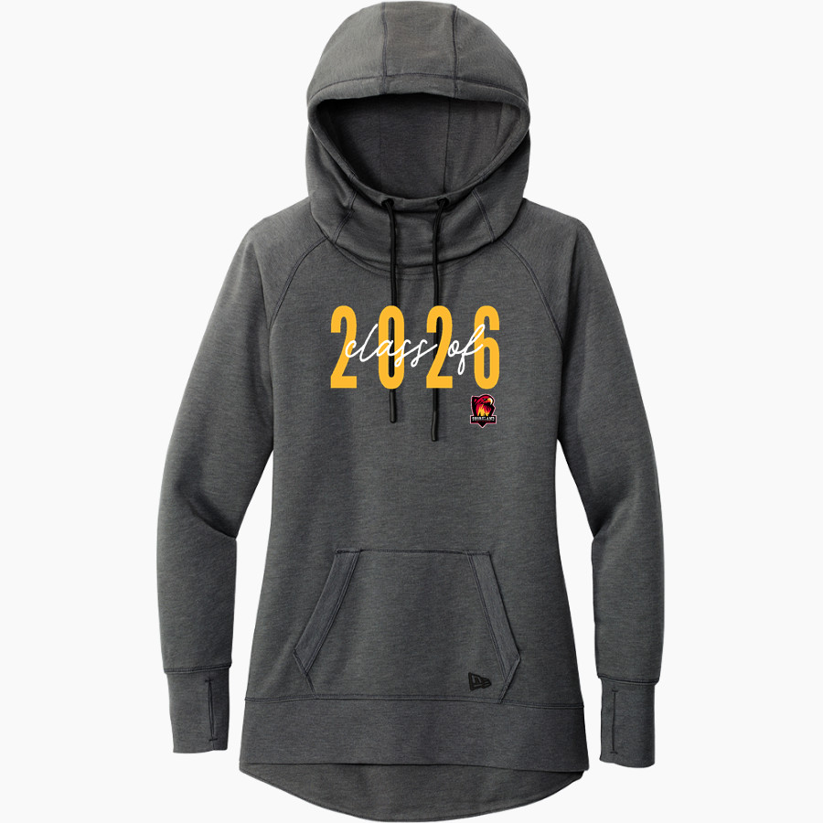 Washington Local Schools Online Store New Era Women's Tri-Blend Fleece Pullover Hoodie