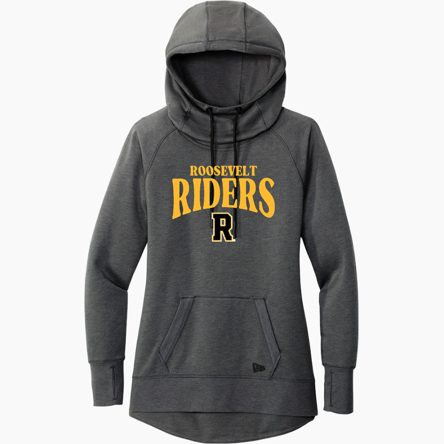 Roosevelt Roughriders <span class="pdp-name-mascot">Roosevelt Riders</span> New Era Women's Tri-Blend Fleece Pullover Hoodie