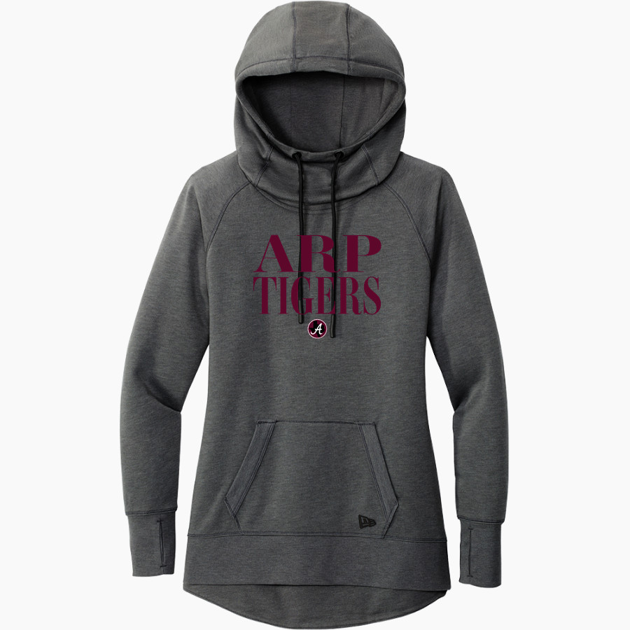 ARP HIGH SCHOOL TIGERS <span class="pdp-name-mascot">ARP TIGERS</span> New Era Women's Tri-Blend Fleece Pullover Hoodie