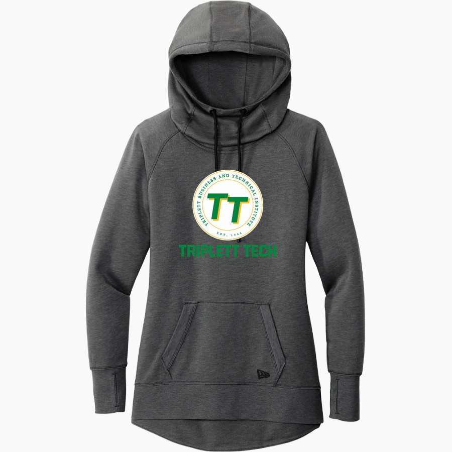 Triplett Tech New Era Women's Tri-Blend Fleece Pullover Hoodie