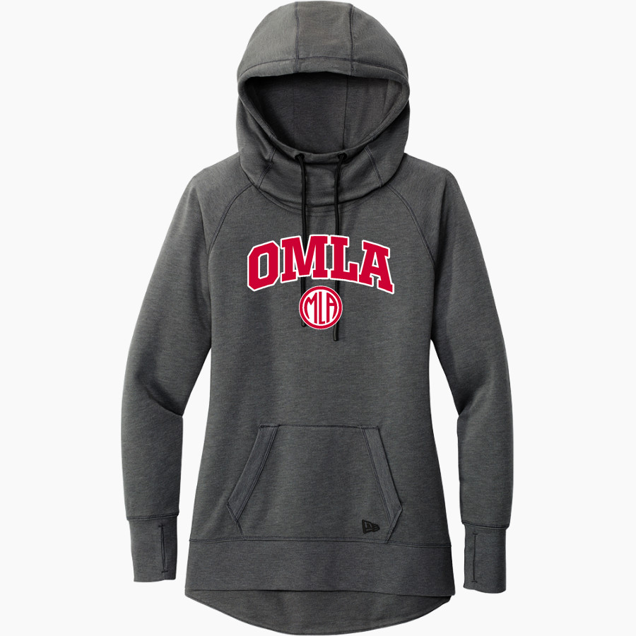 Ohio Middle Level Association New Era Women's Tri-Blend Fleece Pullover Hoodie