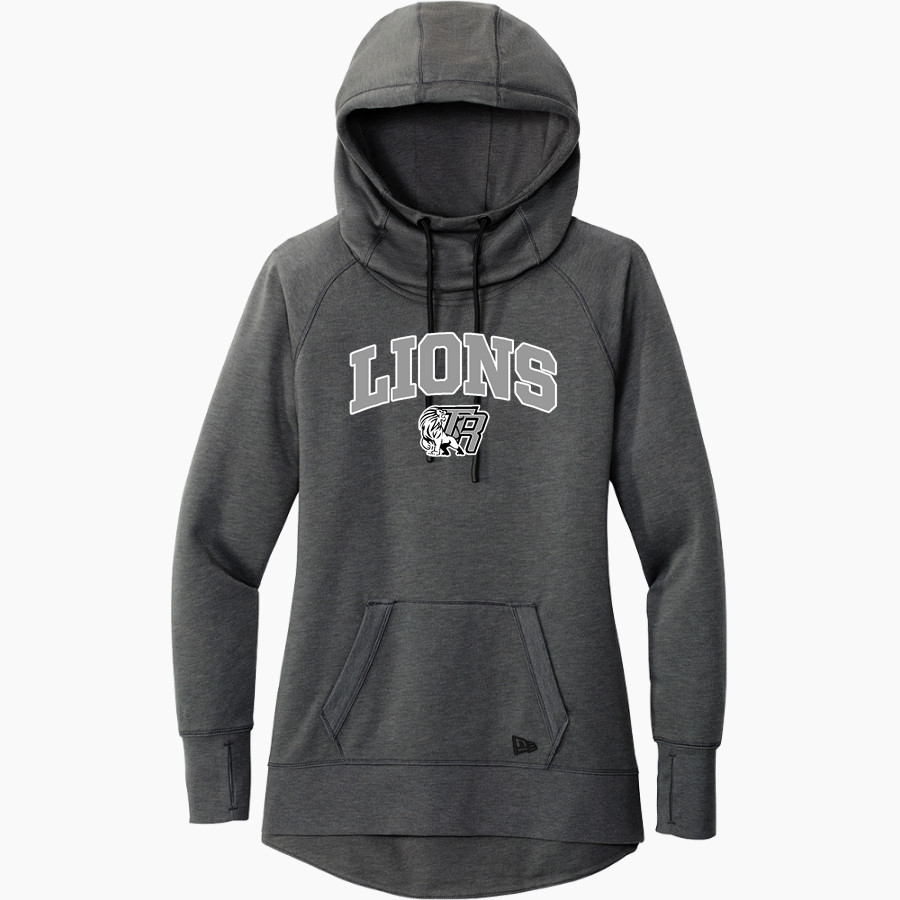 Dr. Thomas Randle Lions <span class="pdp-name-mascot">Thomas Randle HS Lions</span> New Era Women's Tri-Blend Fleece Pullover Hoodie