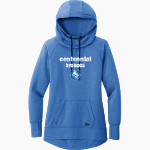 CENTENNIAL HIGH SCHOOL BRONCOS New Era Women's Tri-Blend Fleece Pullover Hoodie Front Thumbnail