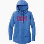 Macon East Knights New Era Women's Tri-Blend Fleece Pullover Hoodie Front Thumbnail