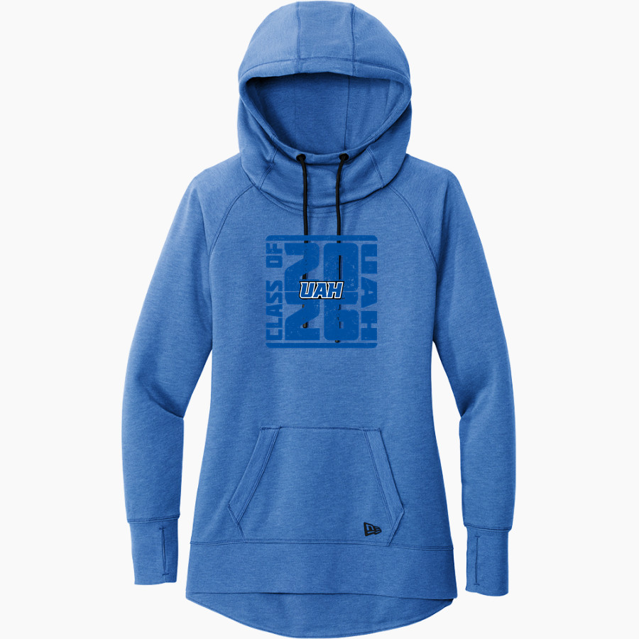 UAH Chargers <span class="pdp-name-mascot">University of Alabama Chargers</span> New Era Women's Tri-Blend Fleece Pullover Hoodie