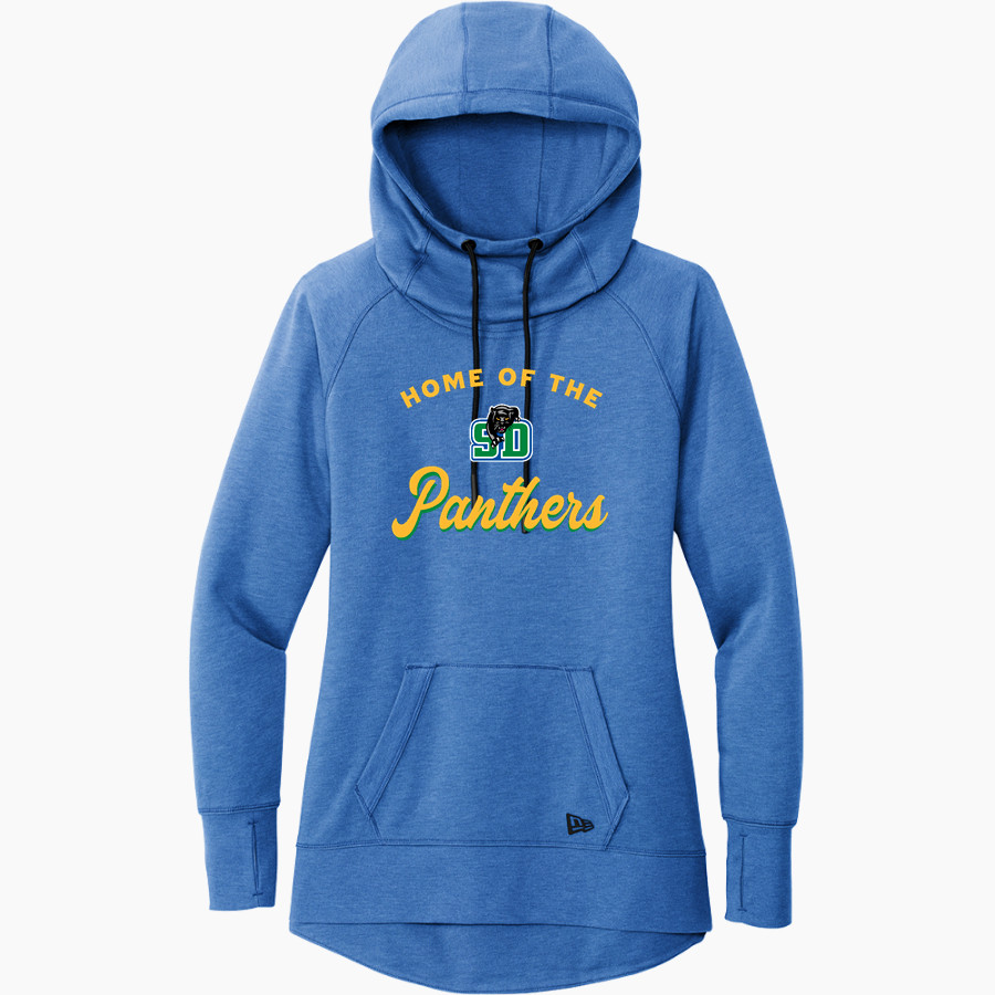 San Domenico Panthers <span class="pdp-name-mascot">San Domenico Panthers</span> New Era Women's Tri-Blend Fleece Pullover Hoodie