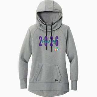 New Era Women's Tri-Blend Fleece Pullover Hoodie