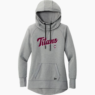 New Era Women's Tri-Blend Fleece Pullover Hoodie