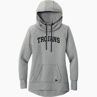 New Era Women's Tri-Blend Fleece Pullover Hoodie