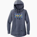 Spartans <span class="pdp-name-mascot">St. Pauls Episcopal Day School Spartans</span> New Era Women's Tri-Blend Fleece Pullover Hoodie Front Thumbnail