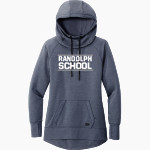 Randolph Raiders <span class="pdp-name-mascot">Randolph Raiders</span> New Era Women's Tri-Blend Fleece Pullover Hoodie Front Thumbnail