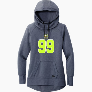 New Era Women's Tri-Blend Fleece Pullover Hoodie