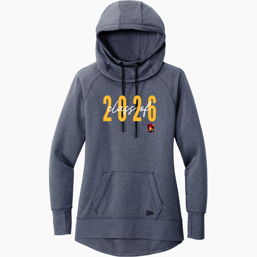 Washington Local Schools Online Store New Era Women's Tri-Blend Fleece Pullover Hoodie