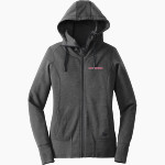 Mt. Hood Community College Mt. Hood Community C <span class="pdp-name-mascot">Mt. Hood Community College</span> New Era Women's Tri-Blend Fleece Full-Zip Hoodie Front Thumbnail