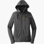 East Tennessee State University Buccaneers <span class="pdp-name-mascot">ETSU Buccaneers</span> New Era Women's Tri-Blend Fleece Full-Zip Hoodie Front Thumbnail