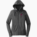 SPARTANBURG CHRISTIAN ACADEMY WARRIORS <span class="pdp-name-mascot">SPARTANBURG WARRIORS</span> New Era Women's Tri-Blend Fleece Full-Zip Hoodie Front Thumbnail