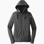 NETTLETON HIGH SCHOOL TIGERS New Era Women's Tri-Blend Fleece Full-Zip Hoodie Front Thumbnail