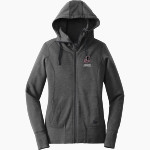Jimtown Jimmies New Era Women's Tri-Blend Fleece Full-Zip Hoodie Front Thumbnail