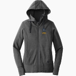 LA QUINTA HIGH SCHOOL AZTECS <span class="pdp-name-mascot">LA QUINTA AZTECS</span> New Era Women's Tri-Blend Fleece Full-Zip Hoodie Front Thumbnail