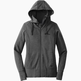 New Era Women's Tri-Blend Fleece Full-Zip Hoodie