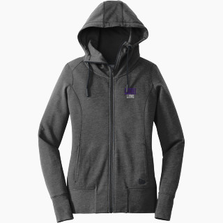 New Era Women's Tri-Blend Fleece Full-Zip Hoodie