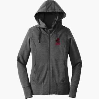 New Era Women's Tri-Blend Fleece Full-Zip Hoodie
