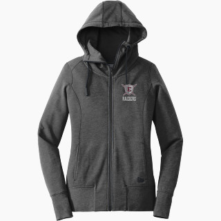 New Era Women's Tri-Blend Fleece Full-Zip Hoodie