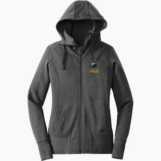 New Era Women's Tri-Blend Fleece Full-Zip Hoodie