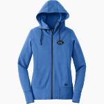 Southern Collegiate Athletic Conference New Era Women's Tri-Blend Fleece Full-Zip Hoodie Front Thumbnail