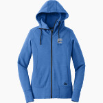 BACON ACADEMY BOBCATS <span class="pdp-name-mascot">BACON ACADEMY BOBCATS</span> New Era Women's Tri-Blend Fleece Full-Zip Hoodie Front Thumbnail