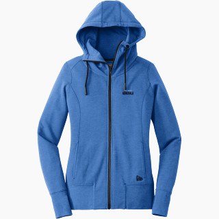 New Era Women's Tri-Blend Fleece Full-Zip Hoodie