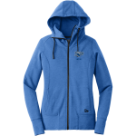SOUTH PARK HIGH SCHOOL EAGLES <span class="pdp-name-mascot">SOUTH PARK EAGLES</span> New Era Women's Tri-Blend Fleece Full-Zip Hoodie Front Thumbnail