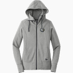 Akins Eagles <span class="pdp-name-mascot">Akins Eagles</span> New Era Women's Tri-Blend Fleece Full-Zip Hoodie Front Thumbnail