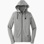 Paideia High Bears <span class="pdp-name-mascot">Paideia High School Bears</span> New Era Women's Tri-Blend Fleece Full-Zip Hoodie Front Thumbnail
