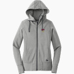 JSERRA CATHOLIC HIGH SCHOOL LIONS <span class="pdp-name-mascot">J SERRA LIONS</span> New Era Women's Tri-Blend Fleece Full-Zip Hoodie Front Thumbnail