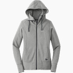 Southern Virginia Knights <span class="pdp-name-mascot">Southern Virginia University Knights</span> New Era Women's Tri-Blend Fleece Full-Zip Hoodie Front Thumbnail