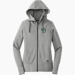 Pendleton Heights Arabians <span class="pdp-name-mascot">Pendleton Heights Arabians</span> New Era Women's Tri-Blend Fleece Full-Zip Hoodie Front Thumbnail