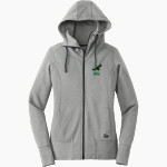 WALL HIGH SCHOOL HAWKS <span class="pdp-name-mascot">WALL HAWKS</span> New Era Women's Tri-Blend Fleece Full-Zip Hoodie Front Thumbnail