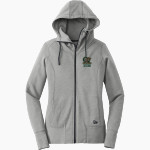 CAMPO VERDE HIGH SCHOOL COYOTES <span class="pdp-name-mascot">CAMPO VERDE COYOTES</span> New Era Women's Tri-Blend Fleece Full-Zip Hoodie Front Thumbnail
