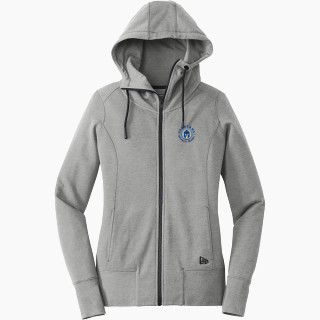 New Era Women's Tri-Blend Fleece Full-Zip Hoodie