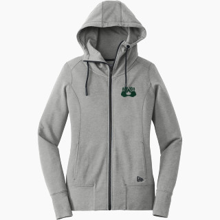 New Era Women's Tri-Blend Fleece Full-Zip Hoodie