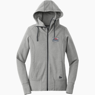 New Era Women's Tri-Blend Fleece Full-Zip Hoodie