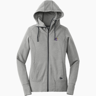 New Era Women's Tri-Blend Fleece Full-Zip Hoodie